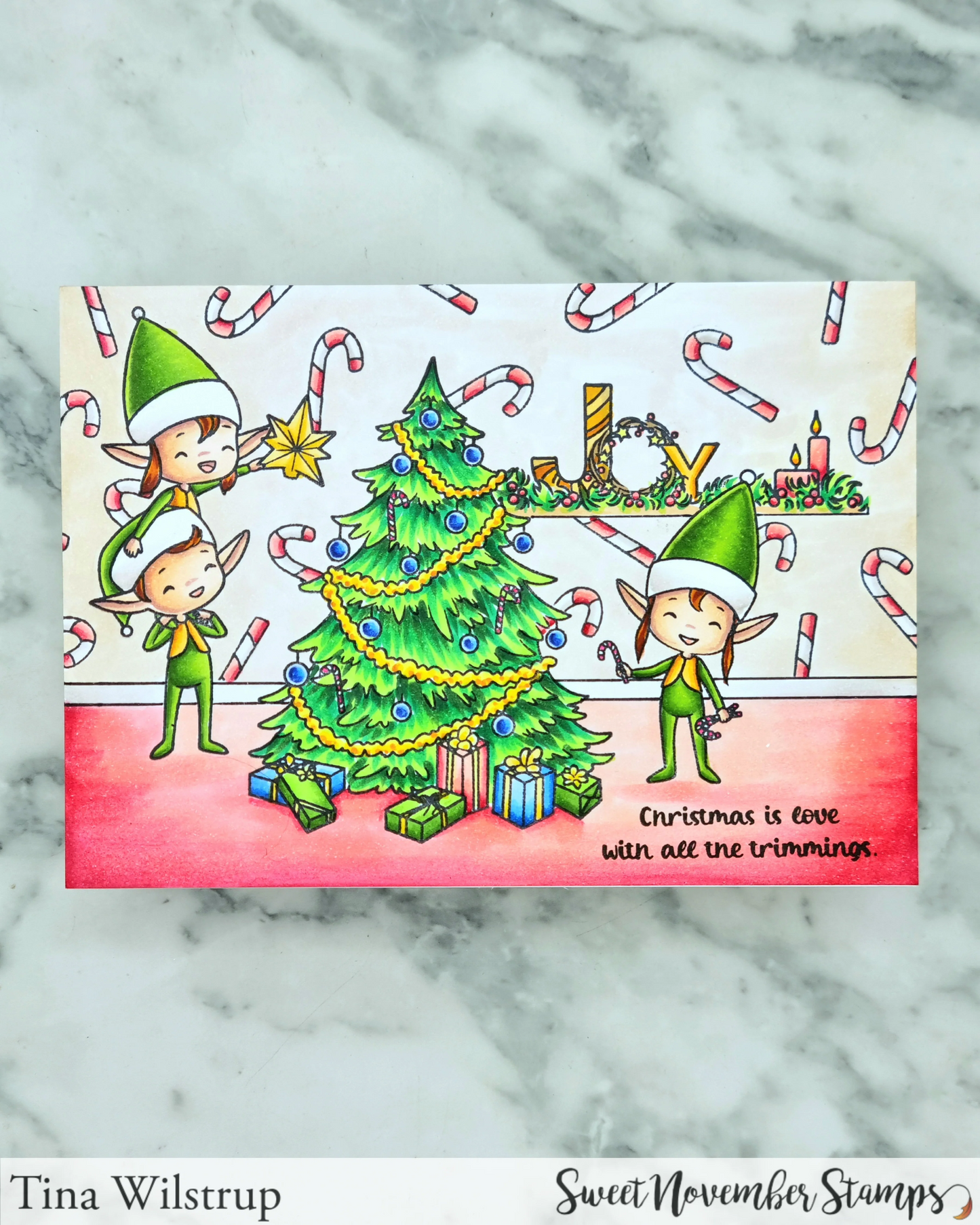 Wee Tree Trimmers Stamp Set