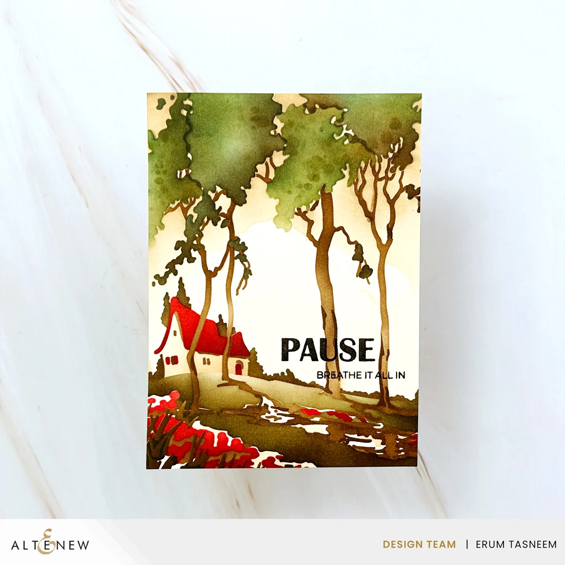 Stencil Art: Where Nature Meets Home Layering Stencils