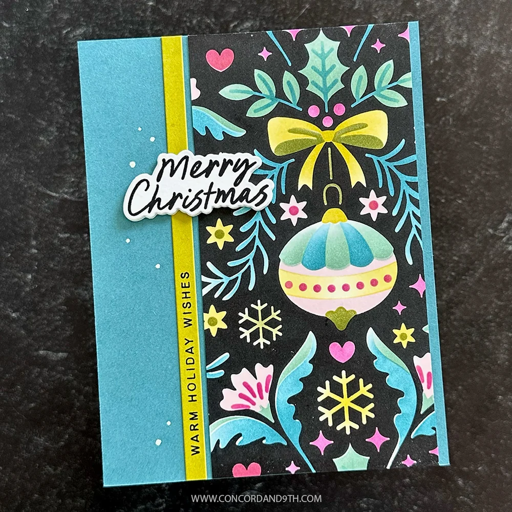 Ornamental Christmas Stamp Set
