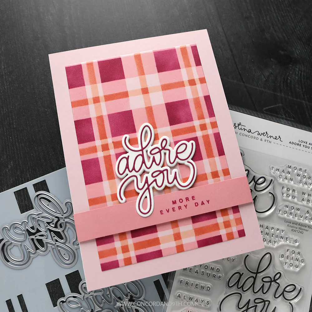 Love and Adore You Stamp Set