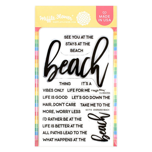 Oversized Beach Stamp Set 