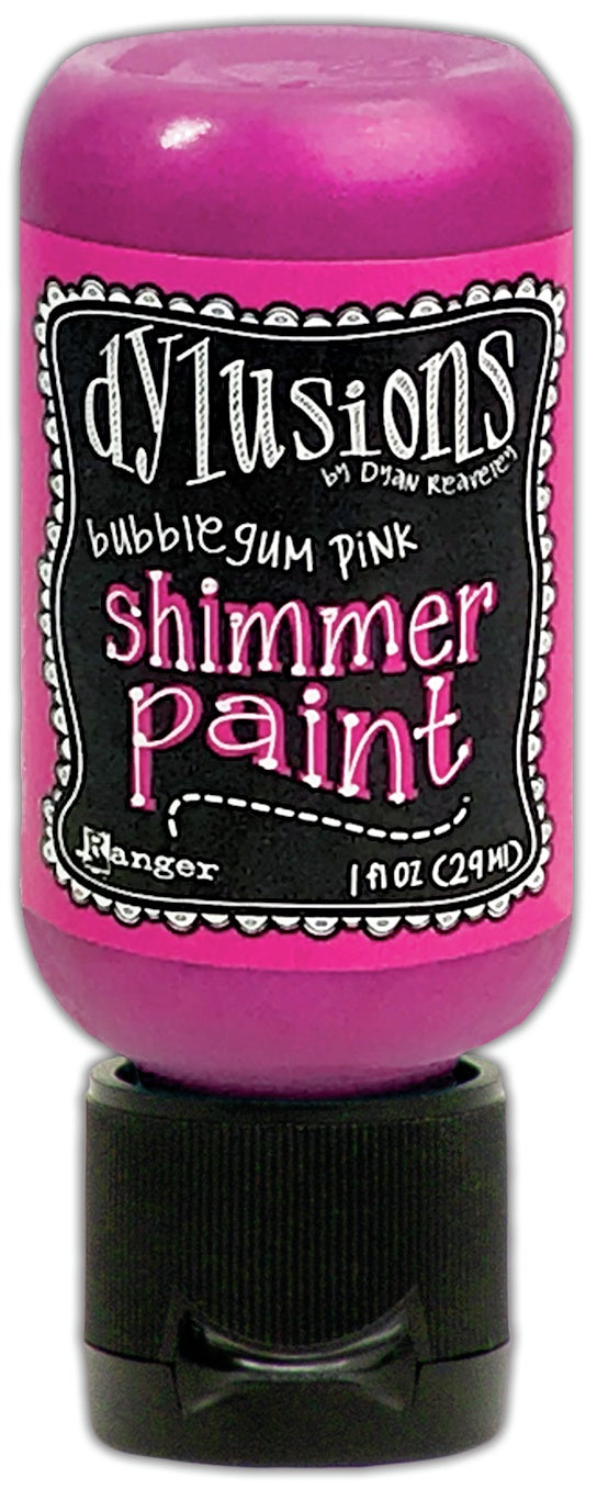 Dylusions Shimmer Paint Bubblegum Pink
