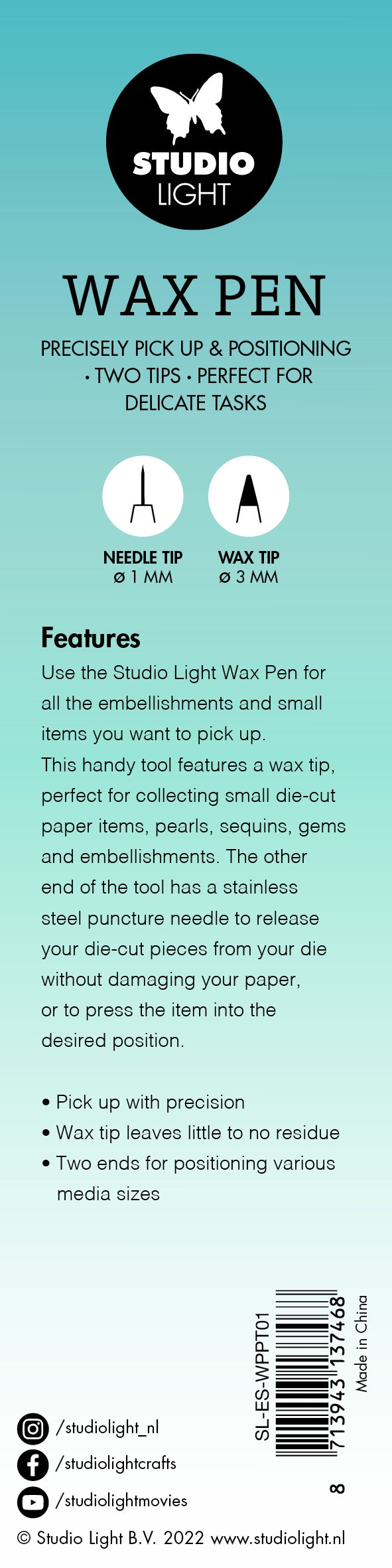 Wax Pen Pick-Up Tool