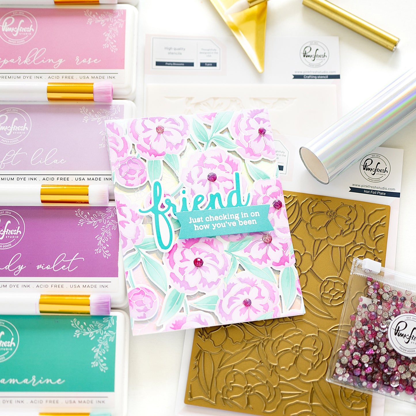Pretty Blossoms Stencils