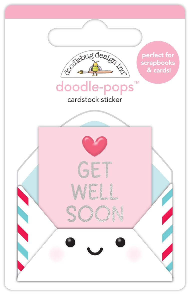 Happy Healing Get Well Soon Doodle Pops