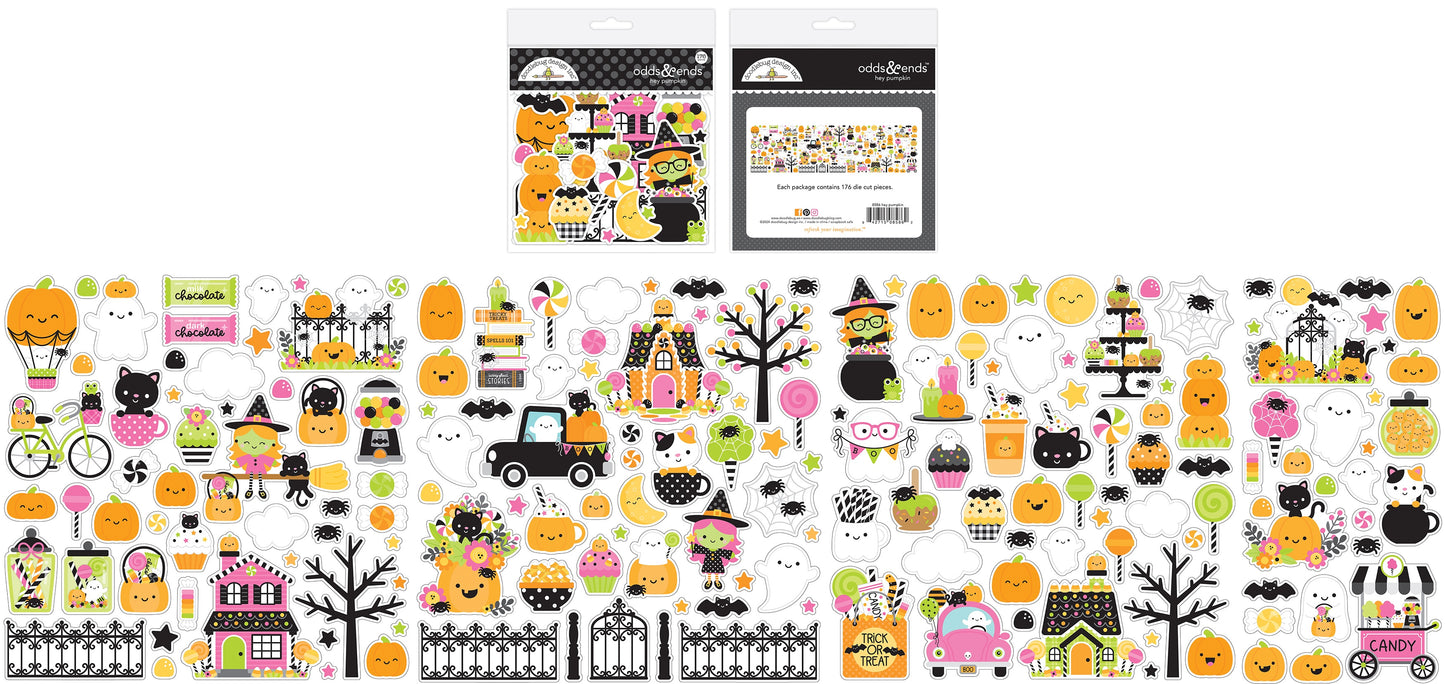 Hey Pumpkin Odds & Ends Die Cuts