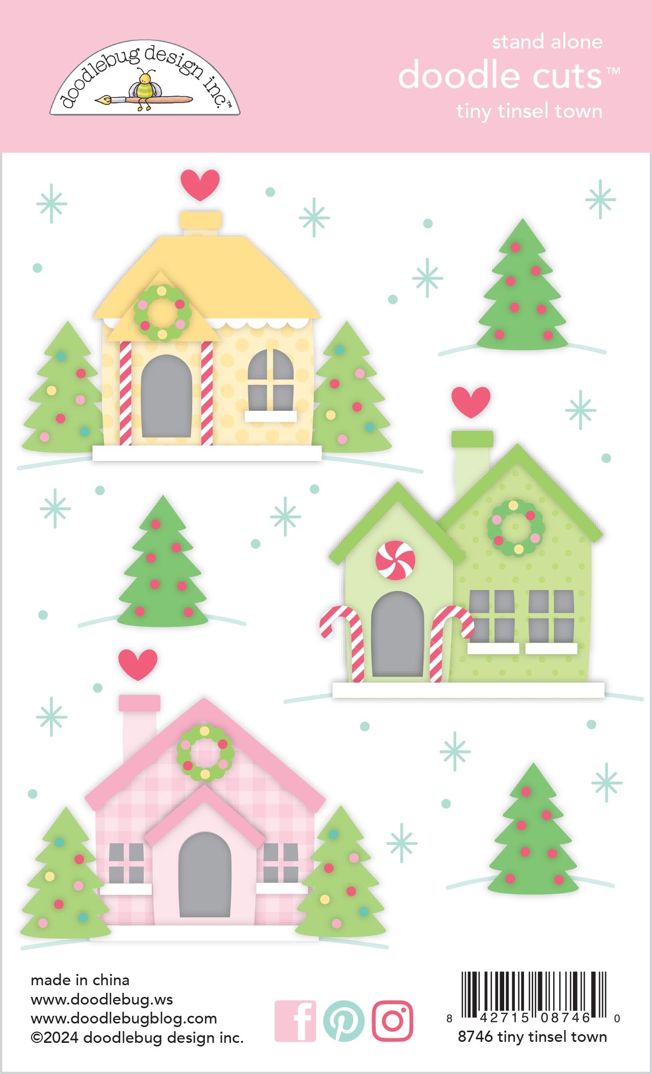 Tinsel Time Tiny Tinsel Town Doodle Cuts