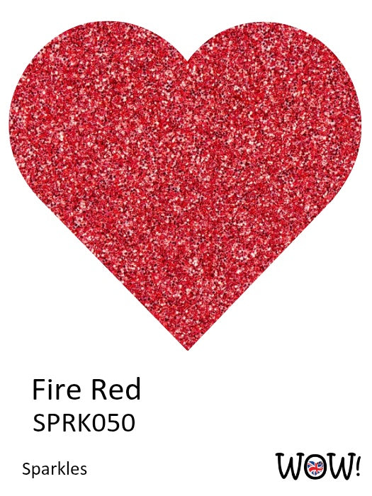Fire Red Sparkles Glitter