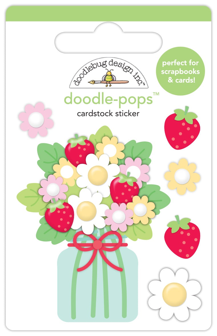 Berry Sweet Berry Bouquet Doodle Pops