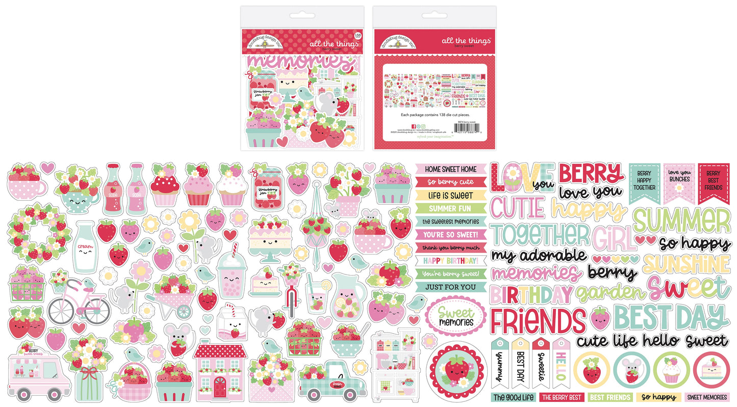 Berry Sweet All The Things Die Cuts
