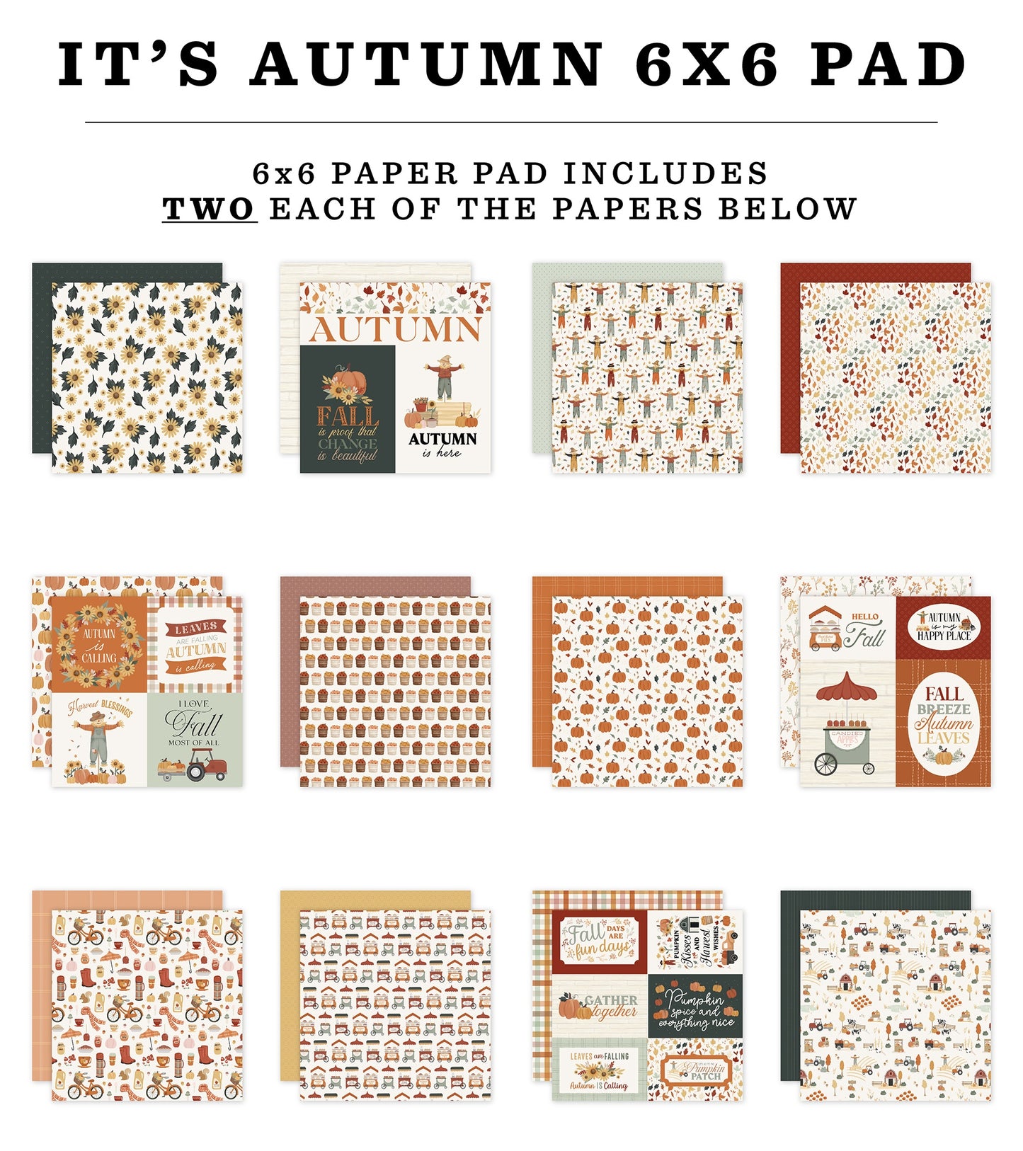 It's Autumn 6x6 Paper Pad