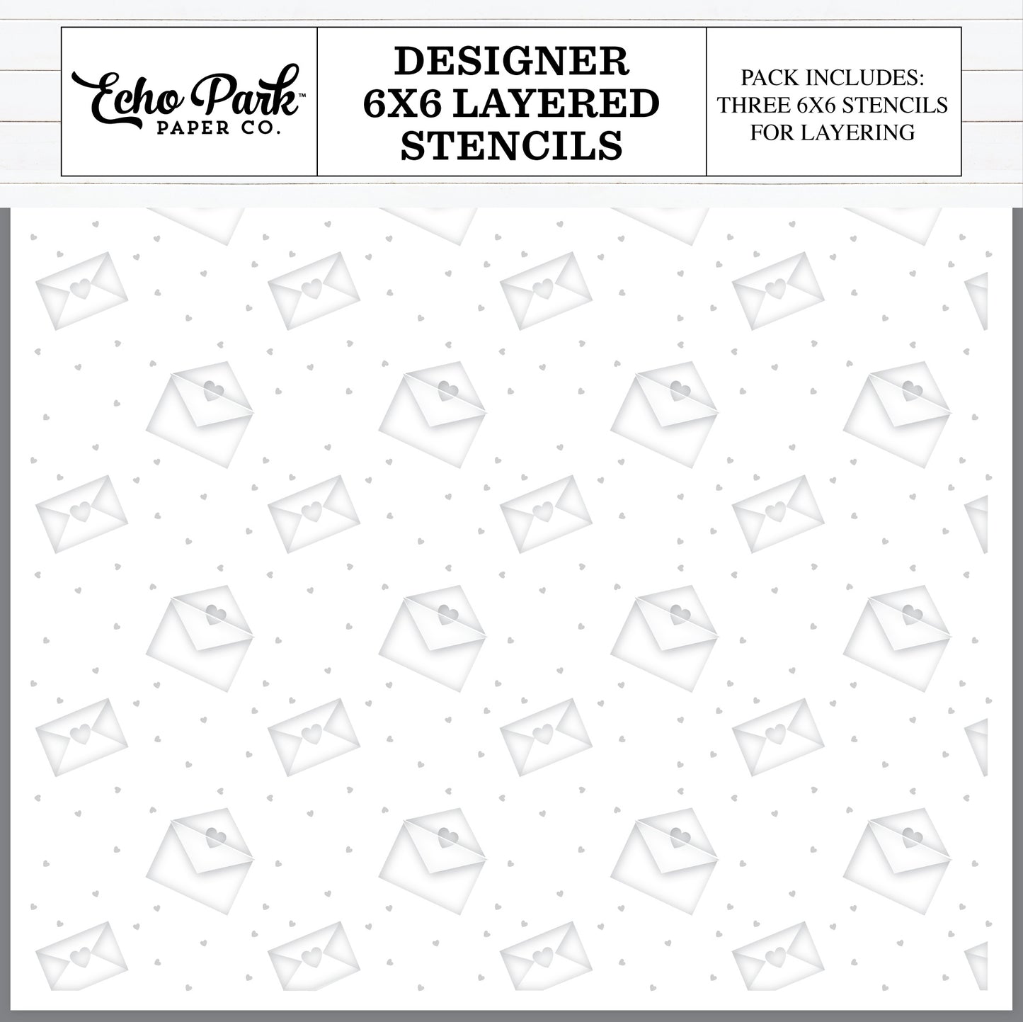Love Mail Layered Stencils