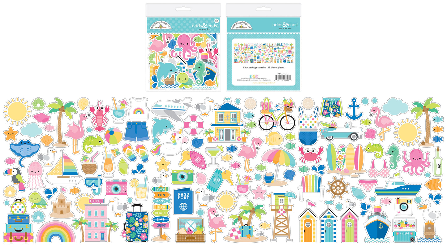 Summer Fun Odds & Ends Die Cuts