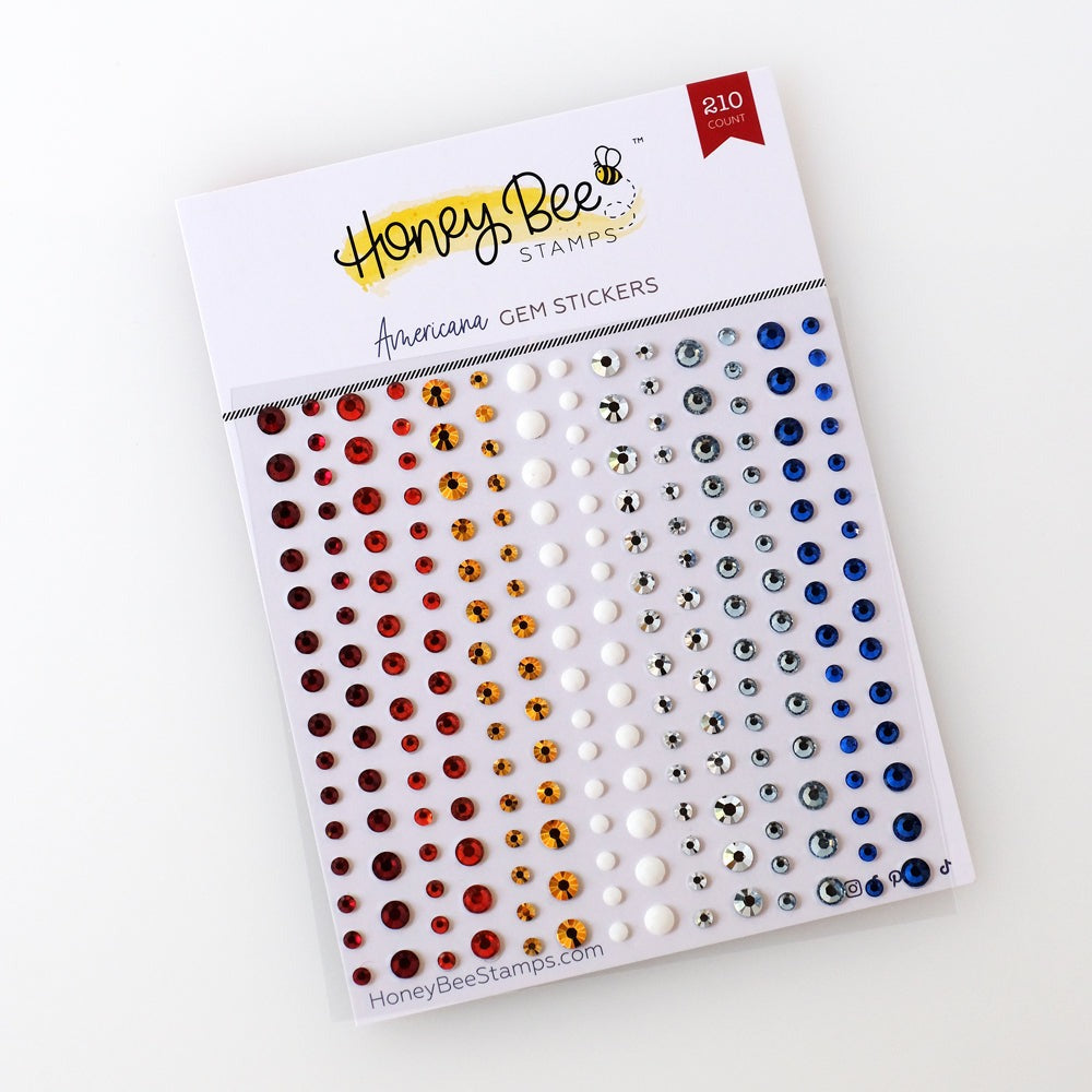Americana Gem Stickers