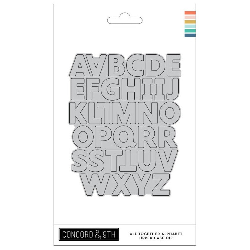 All Together Alphabet Uppercase Die