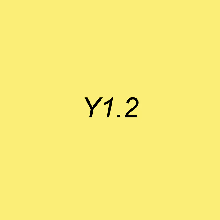 Brush Half Marker Y1.2 Light Yellow