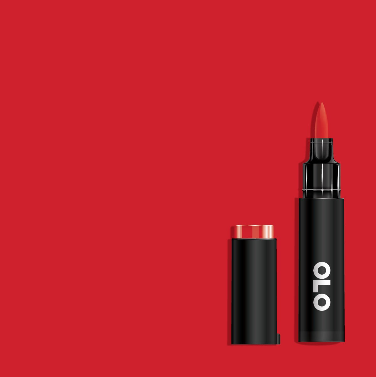 Brush Half Marker R0.5 Vermilion