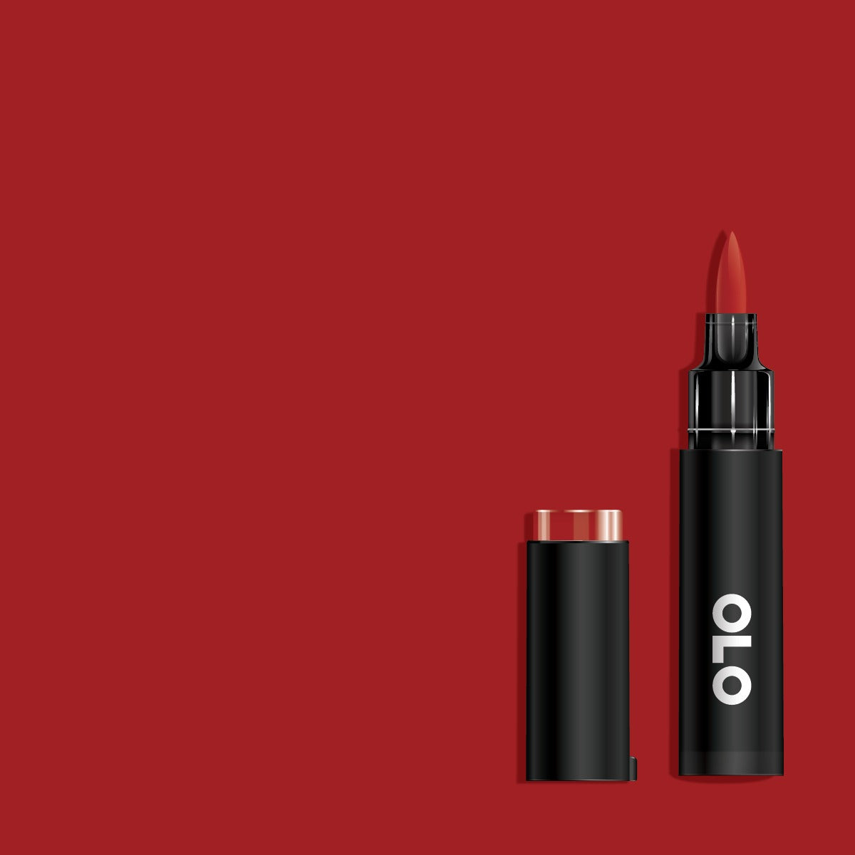 Brush Half Marker R0.6 Cranberry