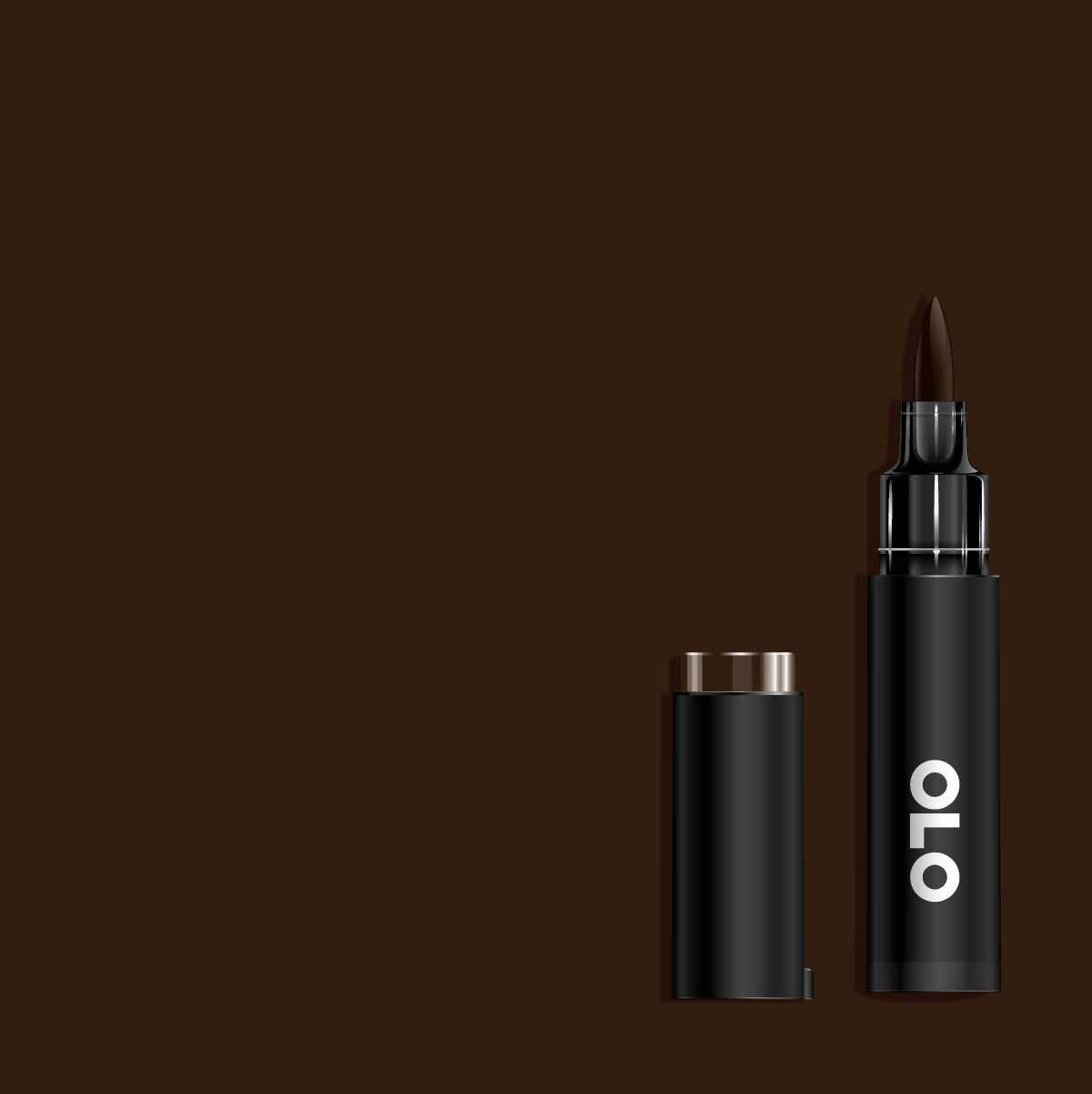 Brush Half Marker OR3.8 Coffee