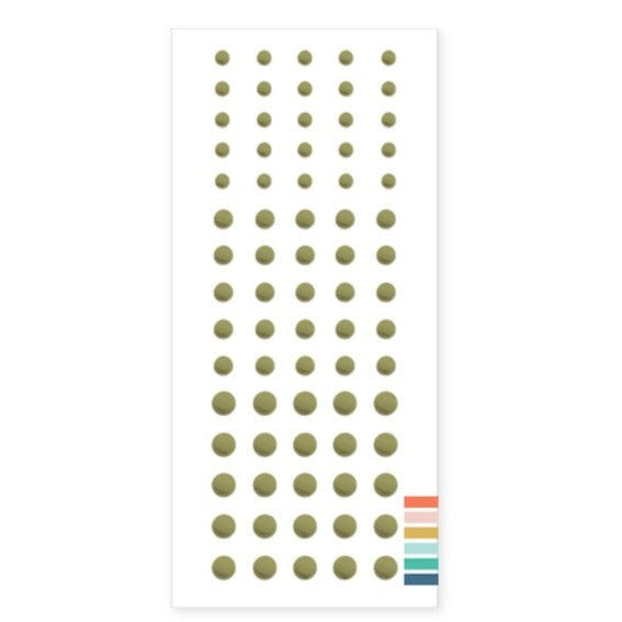 Enamel Dots: Artichoke