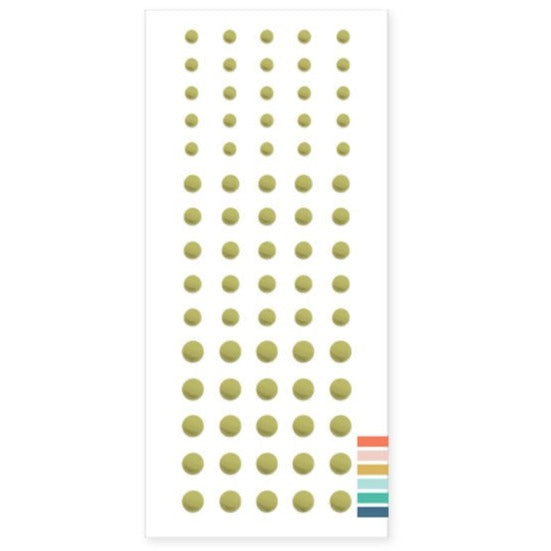 Enamel Dots: Avocado