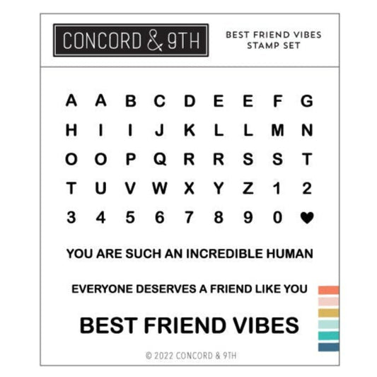 Best Friend Vibes Stamp Set