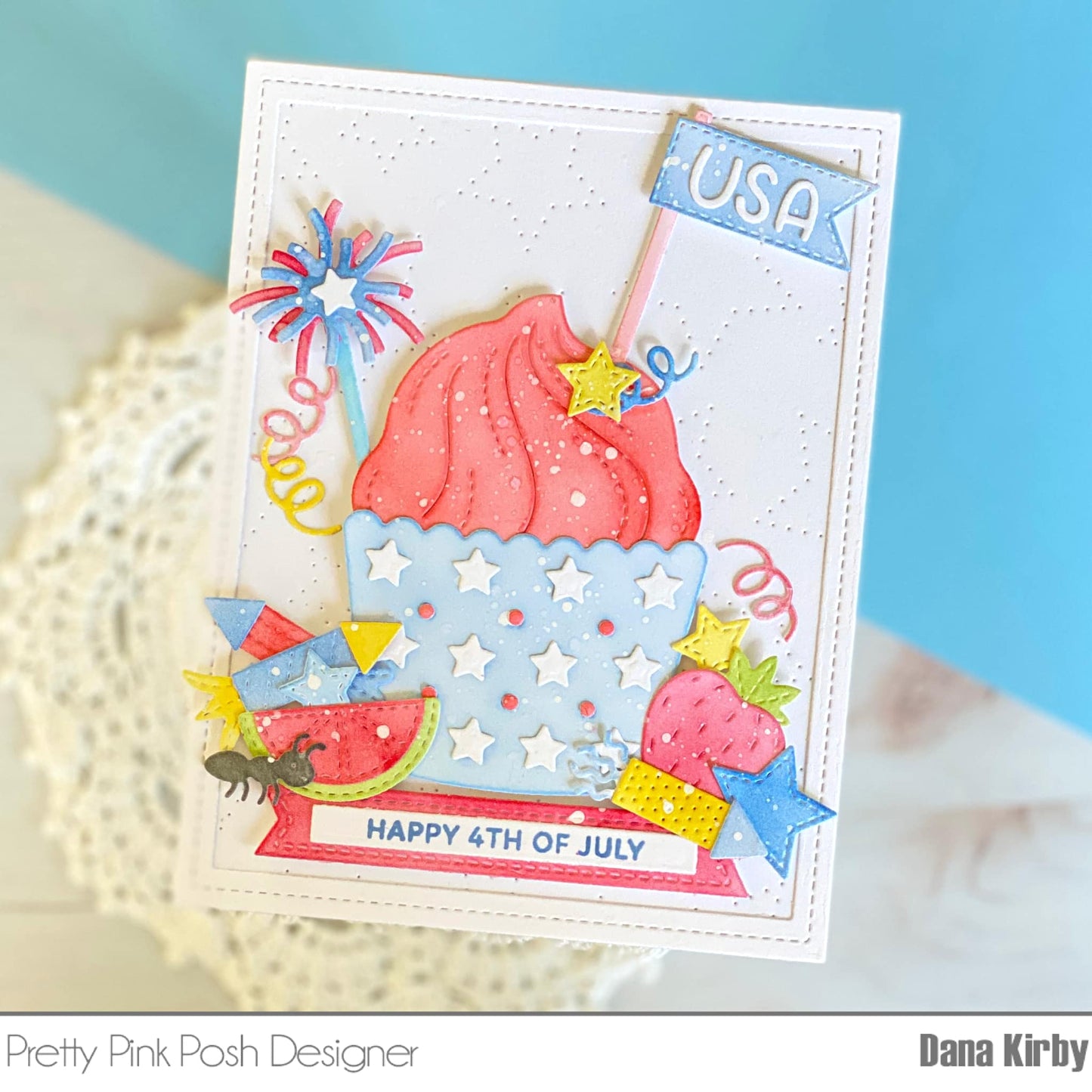 Big Celebration Cupcake Die