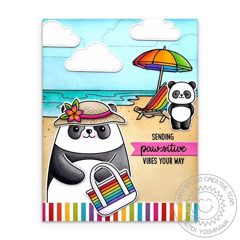 Big Panda Stamp Set