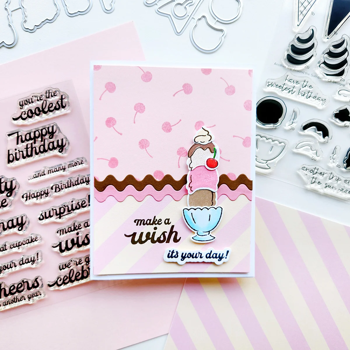 Birthday Banter Sentiments Stamp Set