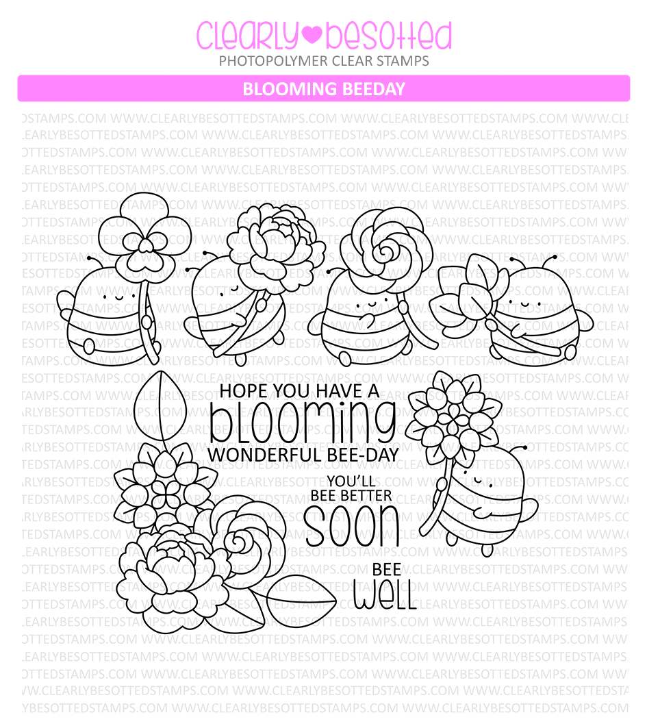 Blooming BeeDay Stamp Set