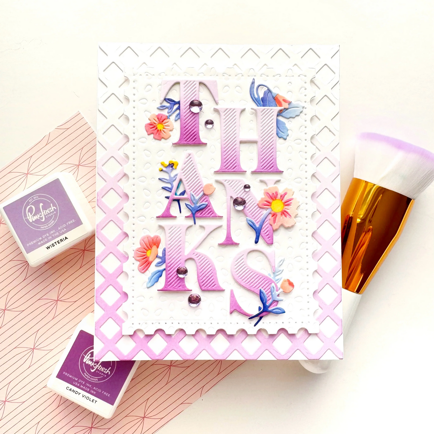 Diamond Lattice Coverplate Die