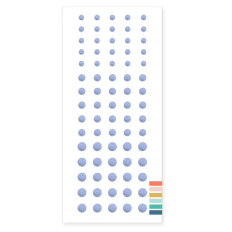Enamel Dots: Bluebell