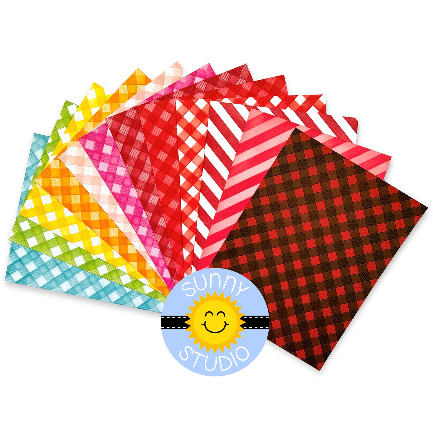 Buffalo Plaid Diagonal Dies