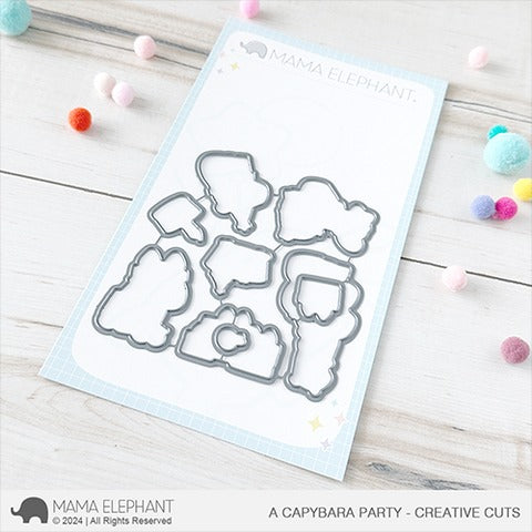 A Capybara Party Creative Cuts