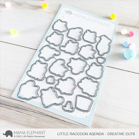 Little Raccoon Agenda Creative Cuts