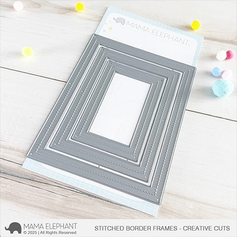 Stitched Border Frames Creative Cuts