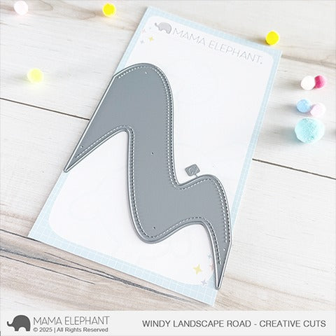 Windy Landscape Road Creative Cuts