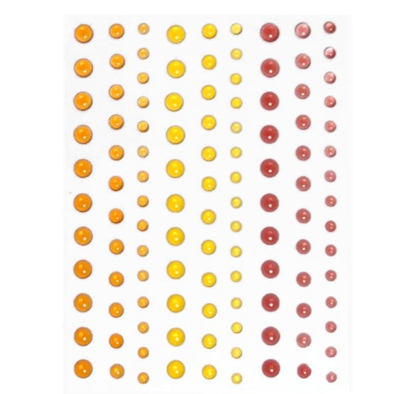 Translucent Sunset Hero Hues Enamel Dots
