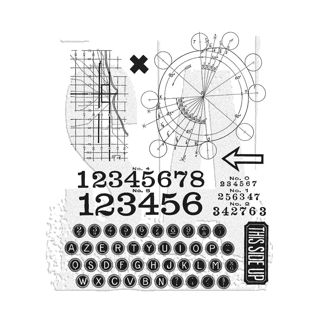 Deconstructed Cling Stamp