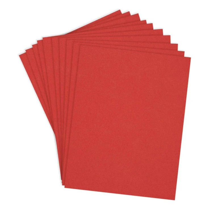 Poppy ColorWheel 8.5x11 Cardstock