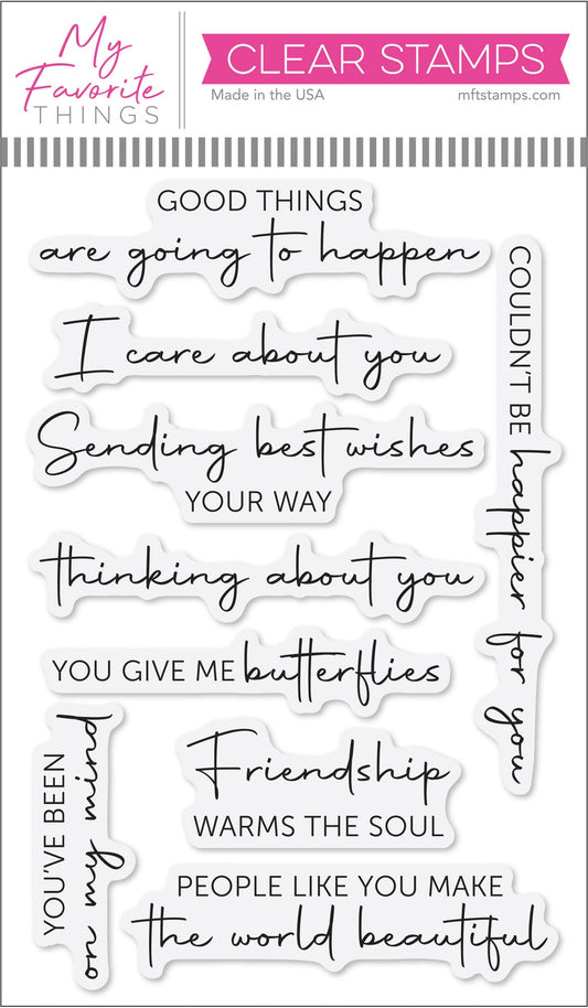 You Give Me Butterflies Stamp Set