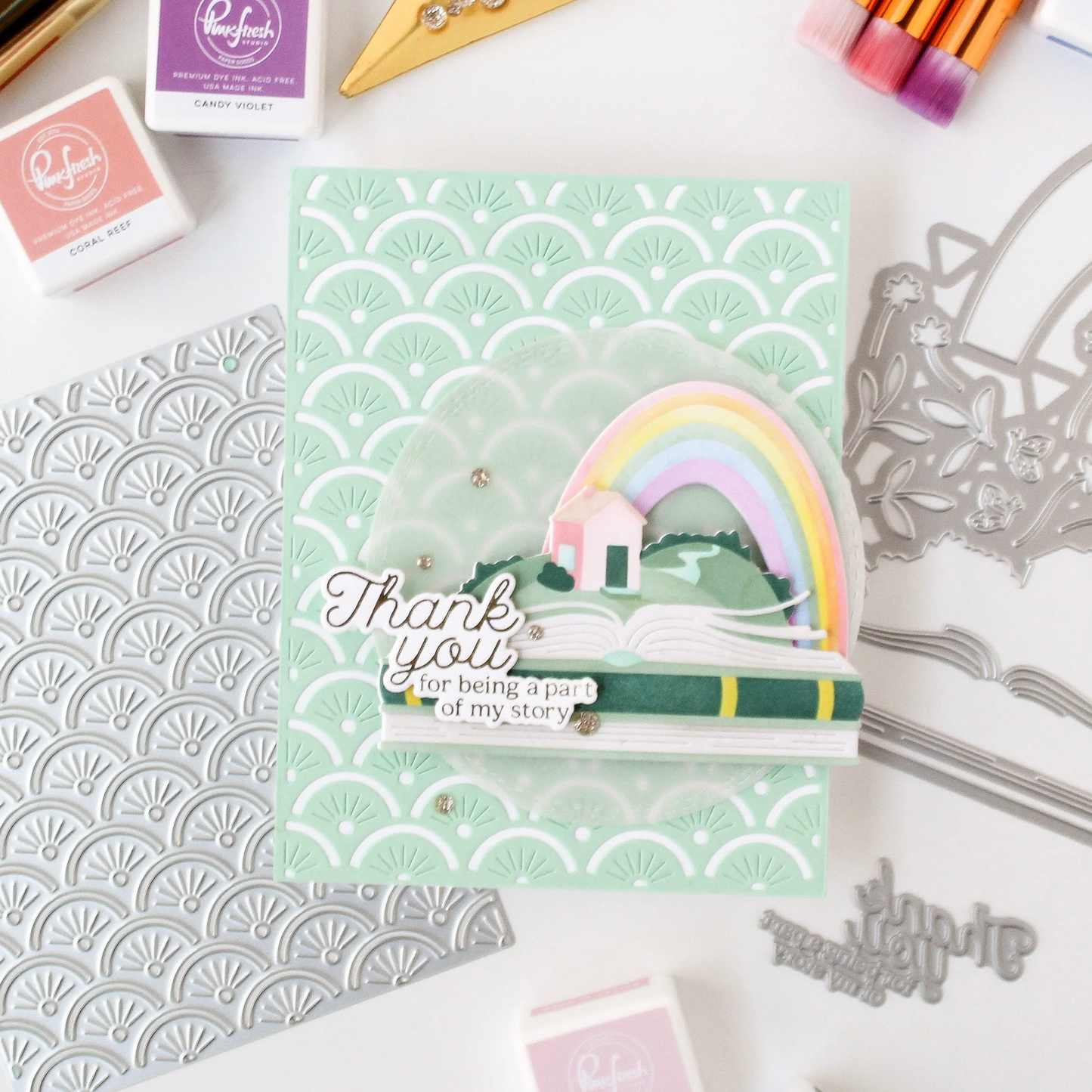 Scallop Glow Coverplate Die