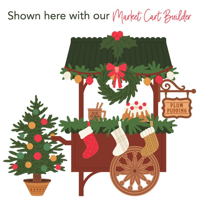 Christmas Market Cart Add-On Honey Cuts