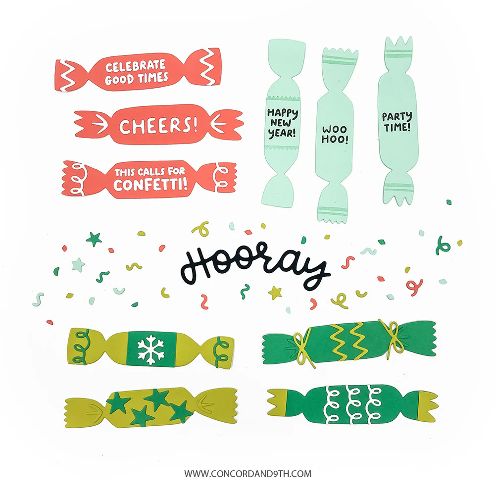 Christmas Crackers Stamp Set