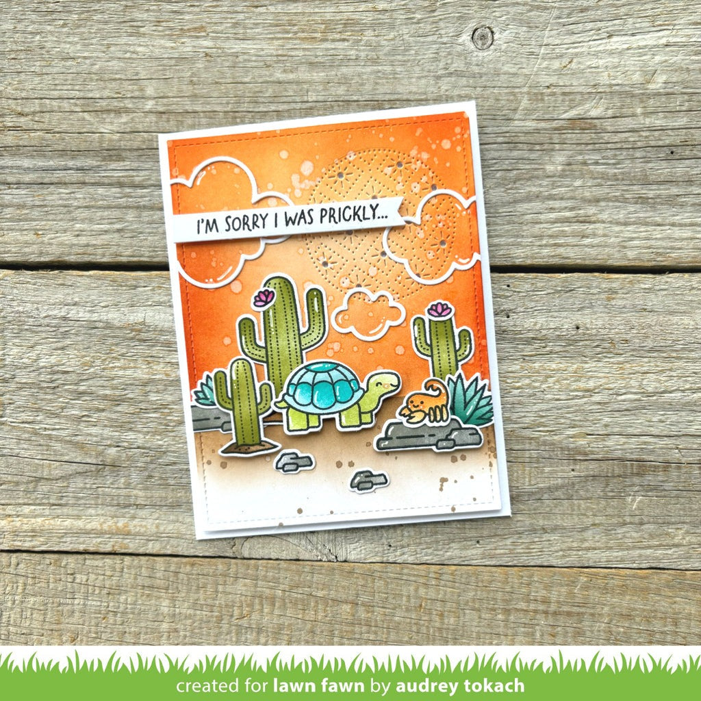 Critters in the Desert Coloring Stencils