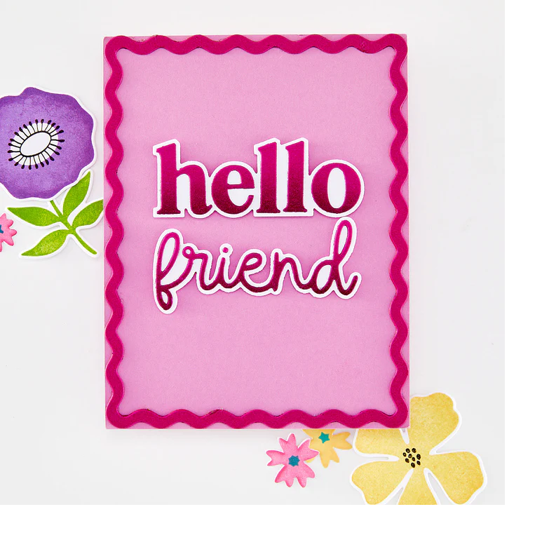Hello Friend Stamp Set