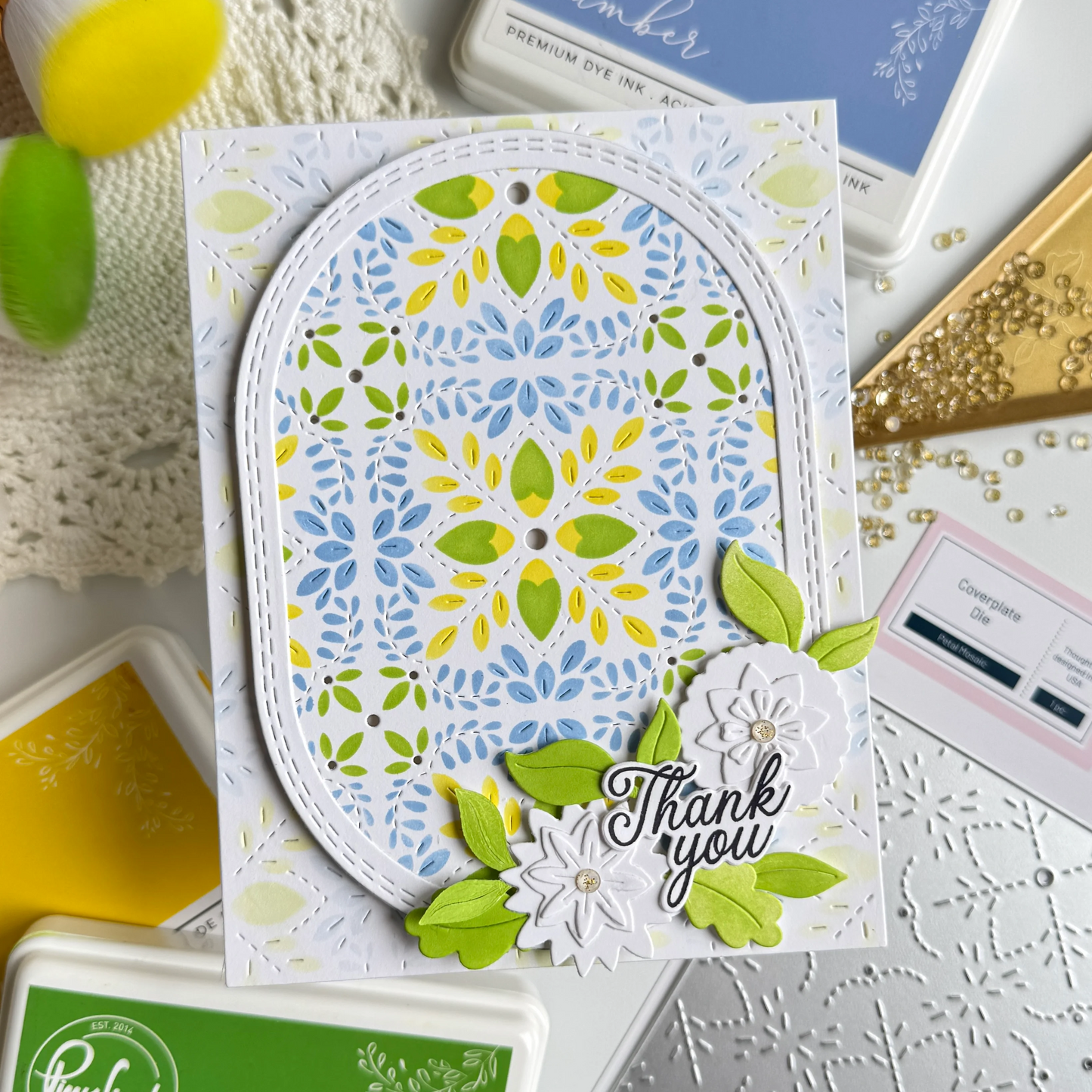 Petal Mosaic Stencils