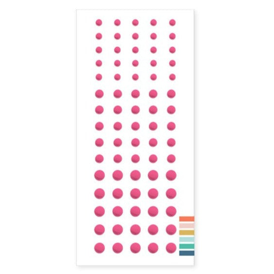 Enamel Dots: Dragonfruit