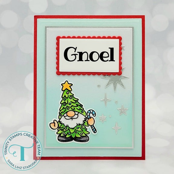Little Tree Gnome Stamp & Die Set