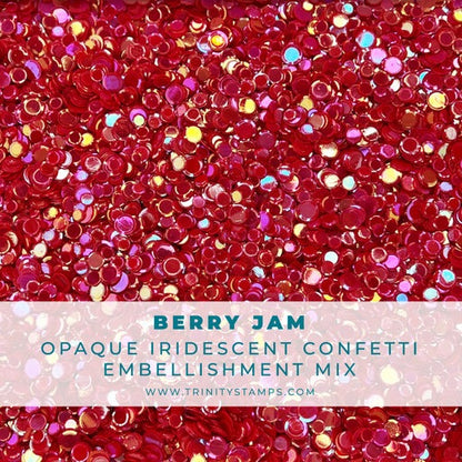 Berry Jam Opaque Shine Confetti 